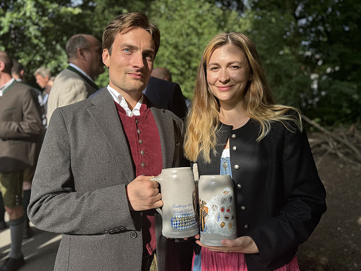 Matthias Wallig  aus Wien gestaltete den Wirtekrug 2025 (©Foto:Martin Schmitz)